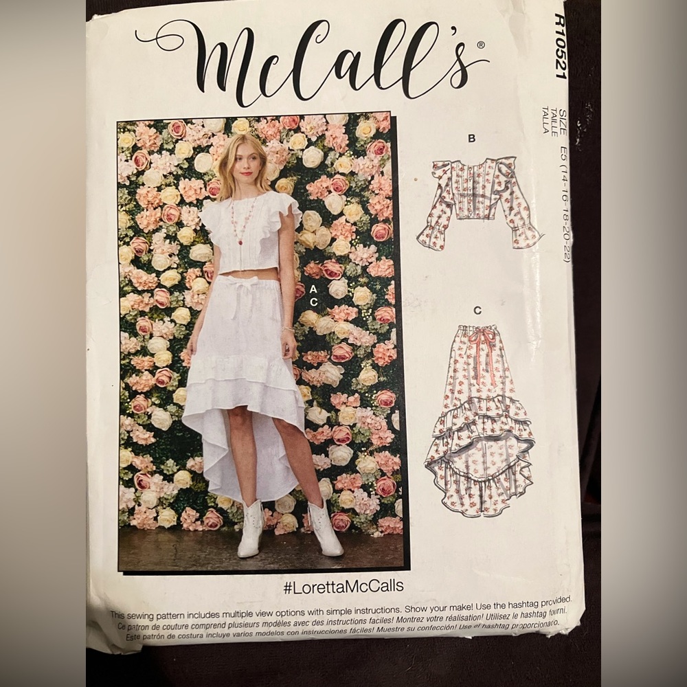 McCall’s Coord Sewing Pattern